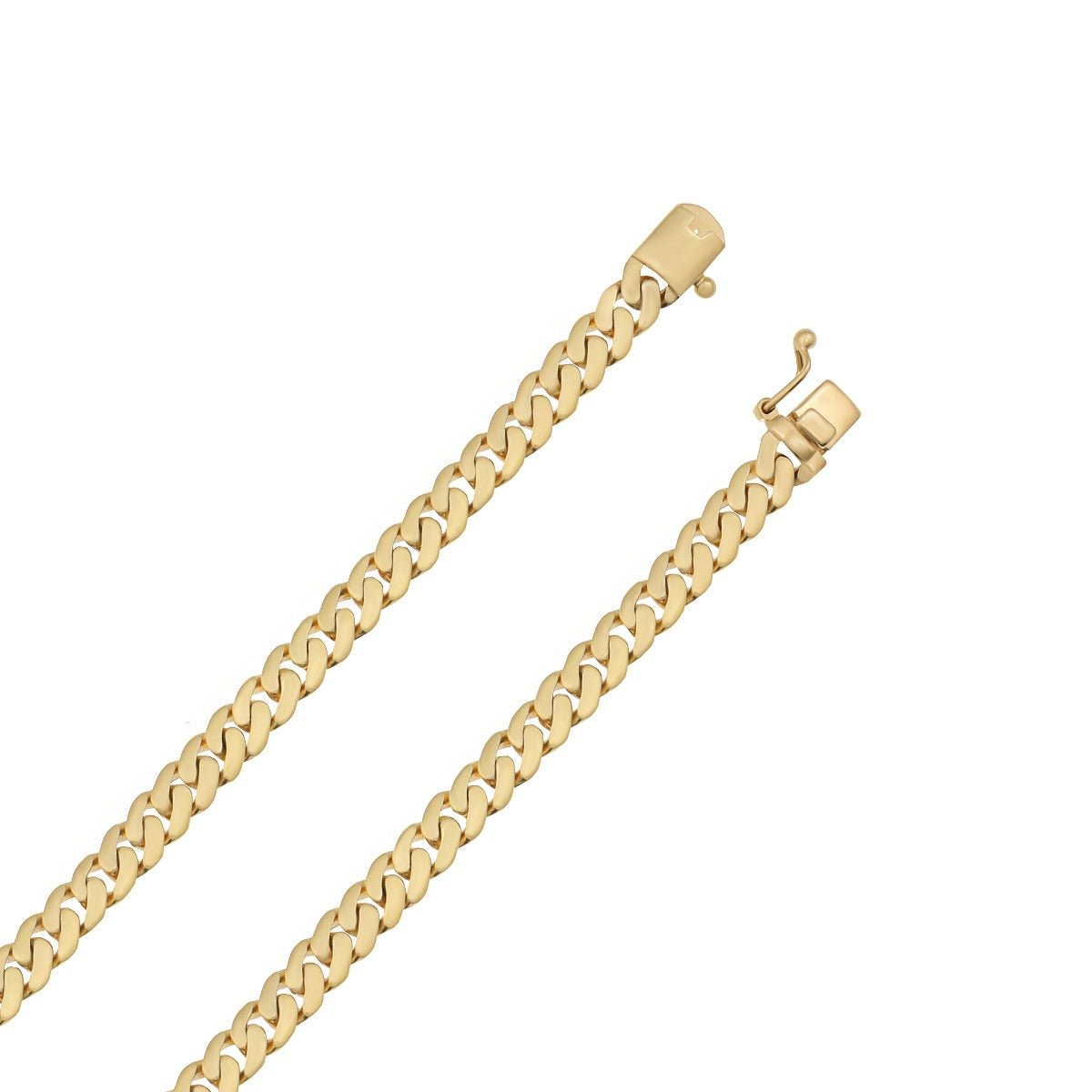 9ct Solid Yellow Gold Curb Chain 5mm  24"